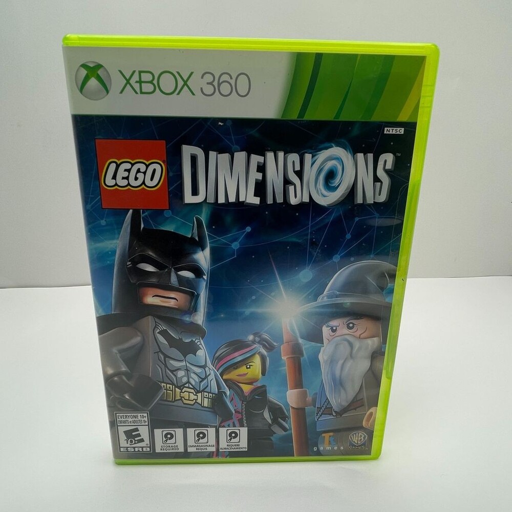 LEGO Dimensions (Microsoft Xbox 360, 2015) Complete W/ Manual